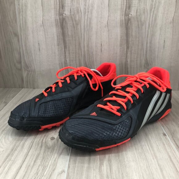 Adidas Indoor Turf Soccer Shoes Mens 12 Freefootball X-ite Black Lace Up Cleats main image 12